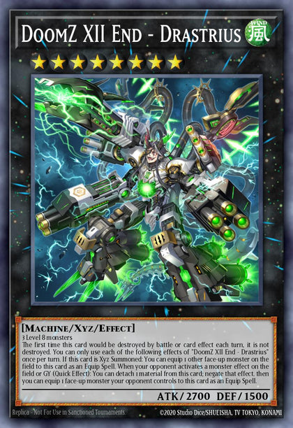 DoomZ XII End - Drastrius - DOOD-EN045 - Secret Rare - NM