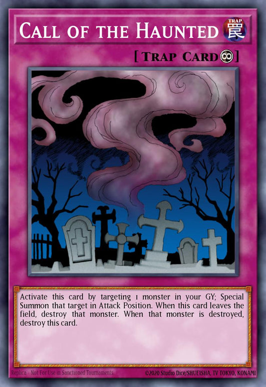 Call of the Haunted - RA03-EN108 - Platinum Secret Rare - NM