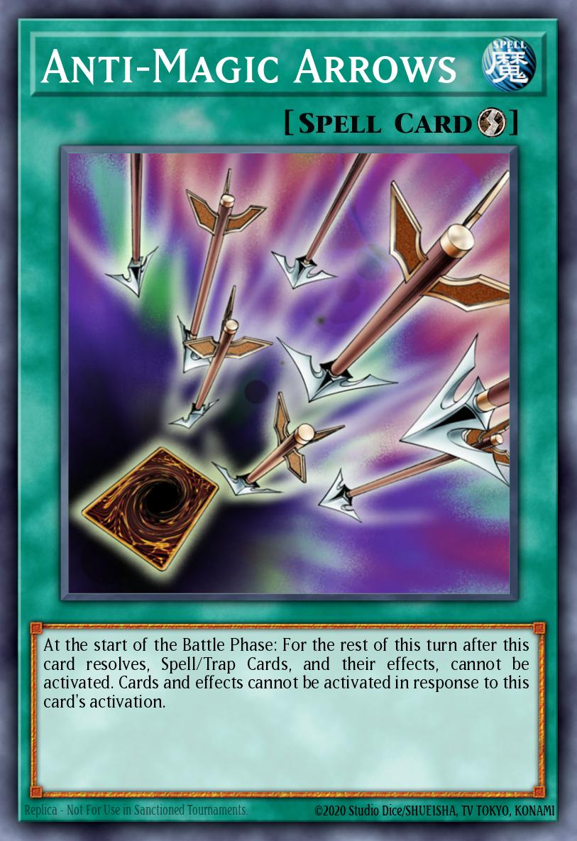 Anti-Magic Arrows - MAGO-EN043 - Premium Gold Rare - NM