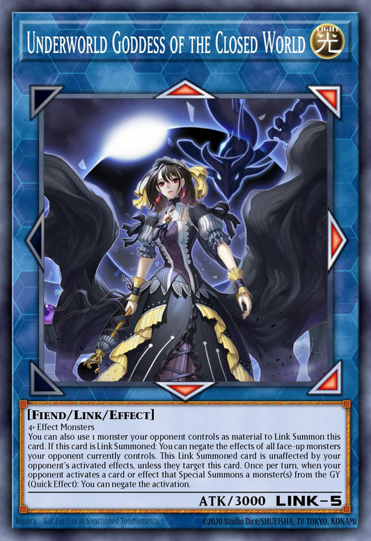 Underworld Goddess of the Closed World - MP22-EN028 - Secret Rare - NM