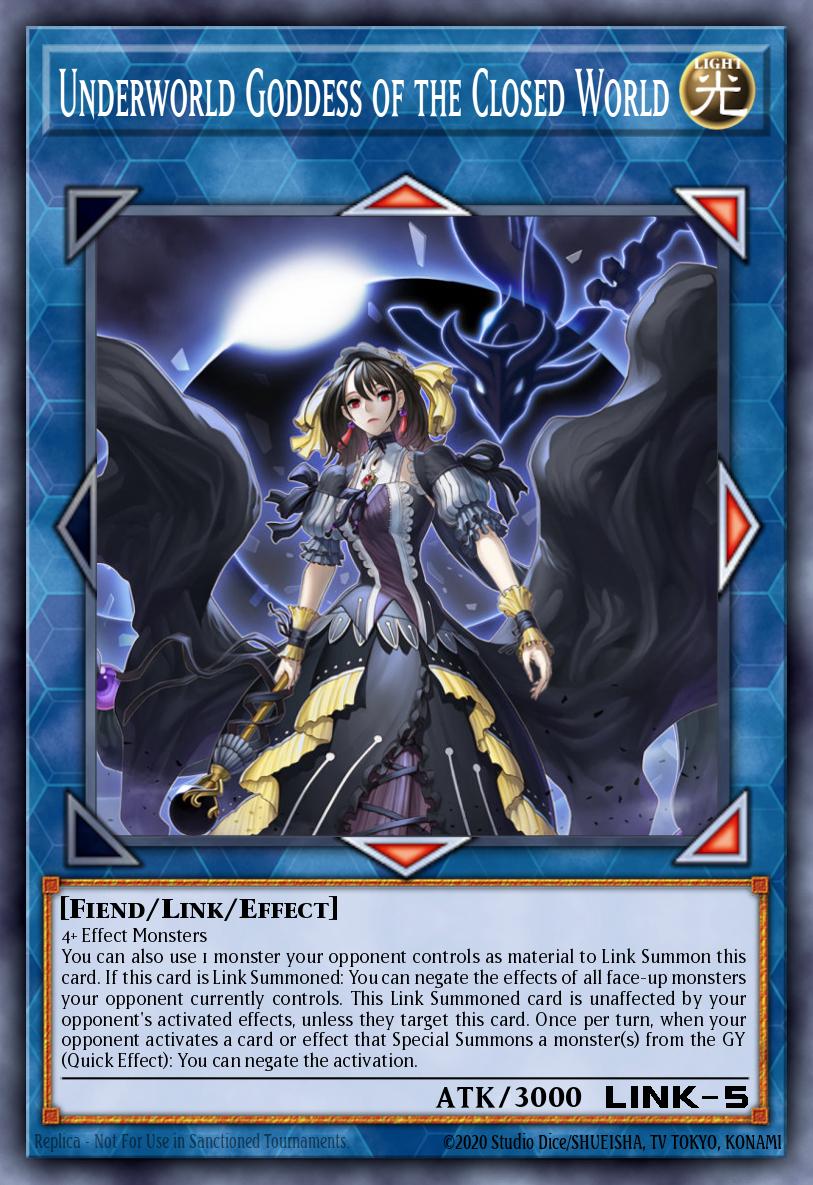Underworld Goddess of the Closed World - RA02-EN045 - Collectors Rare - NM