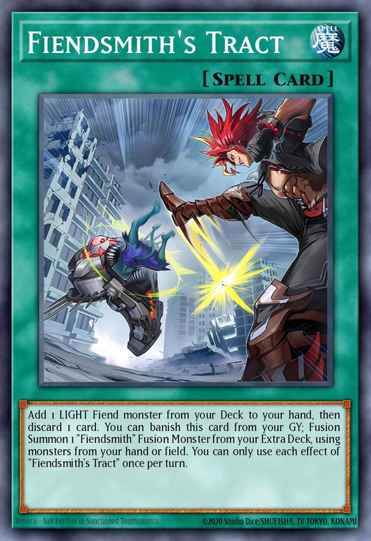 Fiendsmith's Tract - INFO-EN061 - Secret Rare - NM