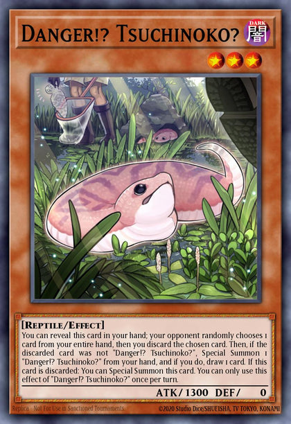 Danger!? Tsuchinoko? - RA04-EN027 - Collectors Rare - NM