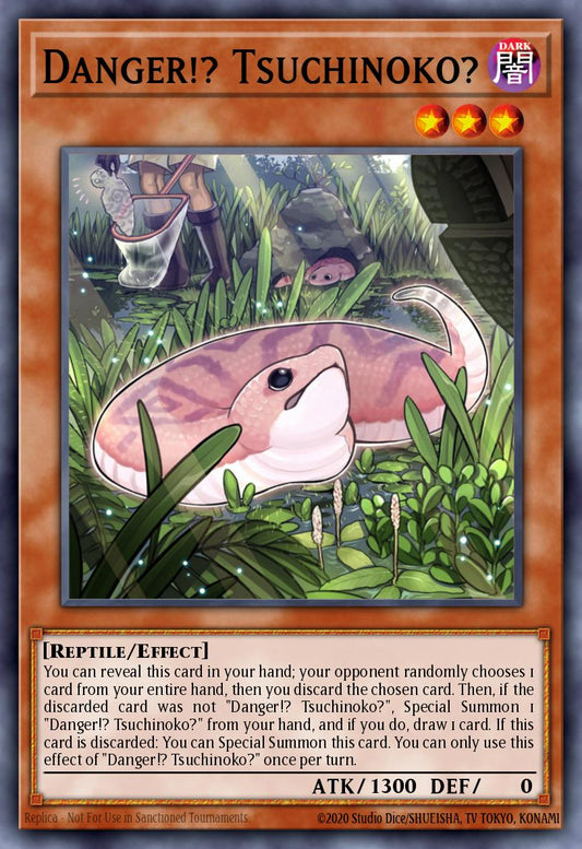 Danger!? Tsuchinoko? - RA04-EN027 - Collectors Rare - NM