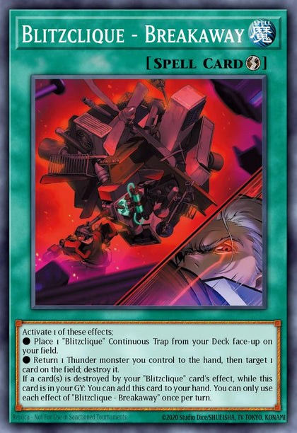 Blitzclique - Breakaway - CORI EN051 - Super Rare - NM