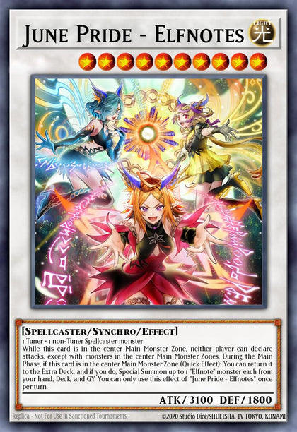 June Pride - Elfnotes - CORI EN035 - Ultra Rare - NM