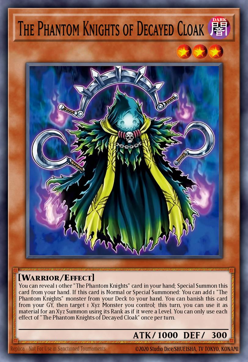 The Phantom Knights of Decayed Cloak - CORI EN018 - Starlight Rare - NM