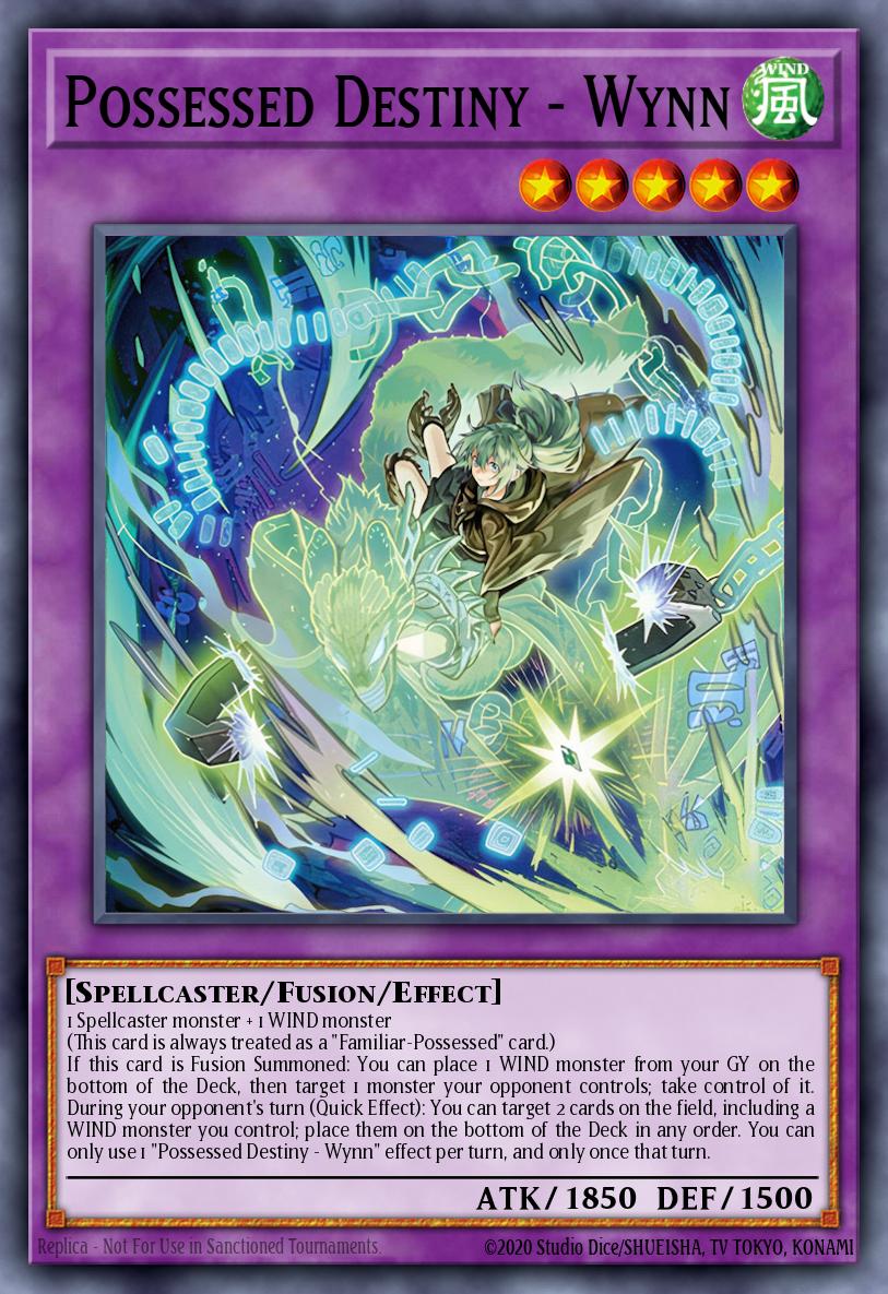 CORI-EN099 Possessed Destiny - Wynn Super Rare