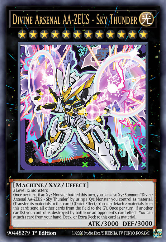 MAMO-EN035 "Divine Arsenal AA-ZEUS - Sky Thunder" Secret Rare (CHIBI)