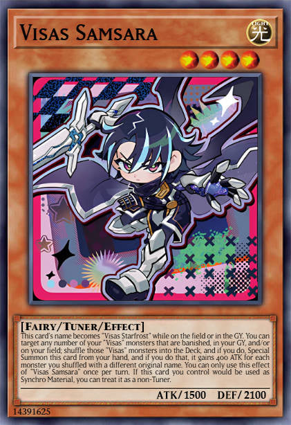 MAMO-EN033 "Visas Samsara" Secret Rare (CHIBI)