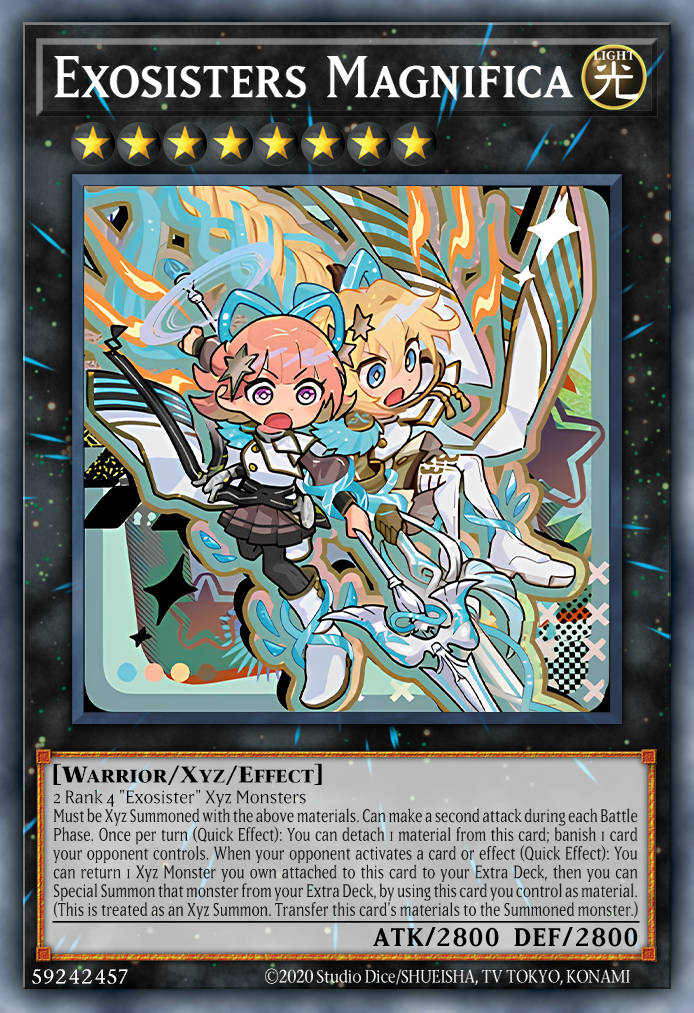 MAMO-EN036 "Exosisters Magnifica" Secret Rare (CHIBI)