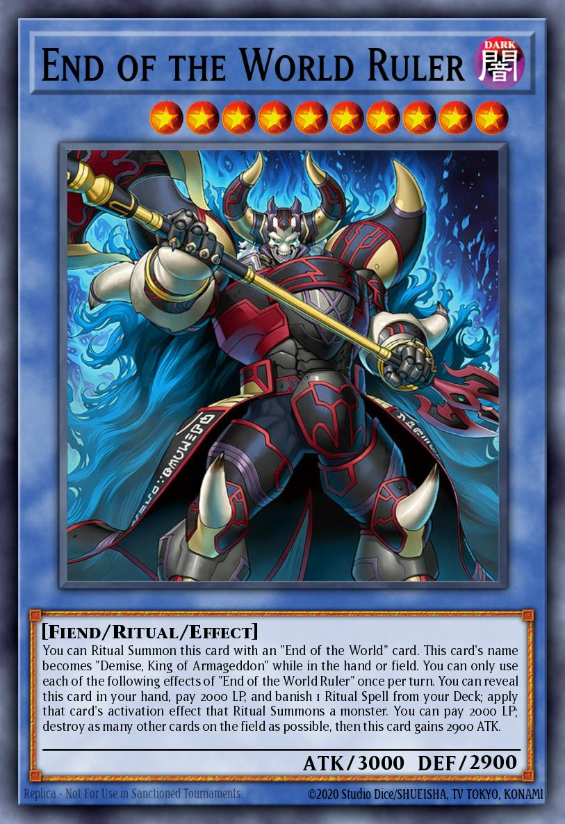 MAMO-EN121 "End of the World Ruler" Secret Rare