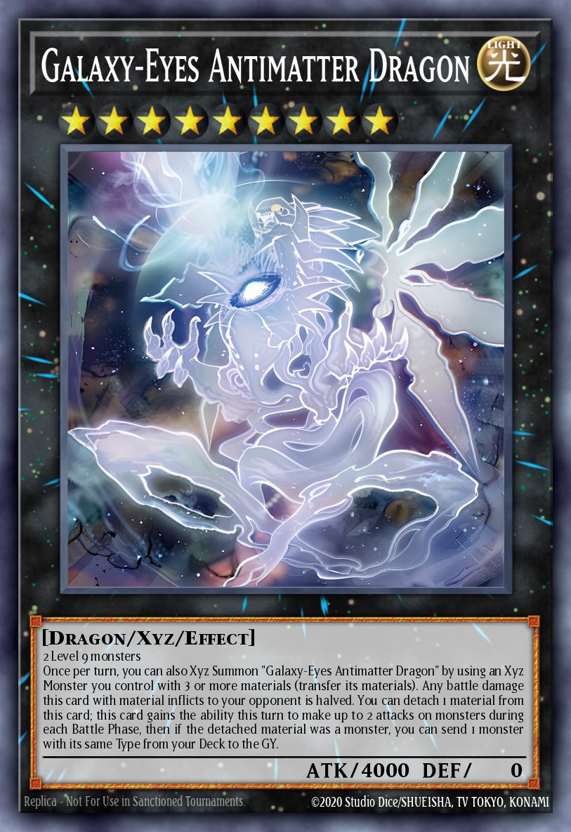 MAMO-EN124 "Galaxy-Eyes Antimatter Dragon" Secret Rare
