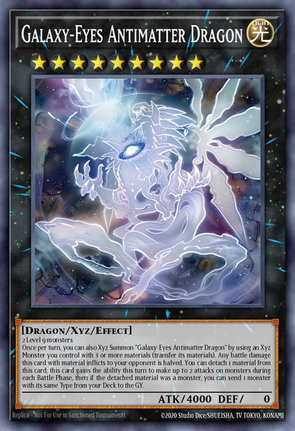 MAMO-EN124 "Galaxy-Eyes Antimatter Dragon" Secret Rare