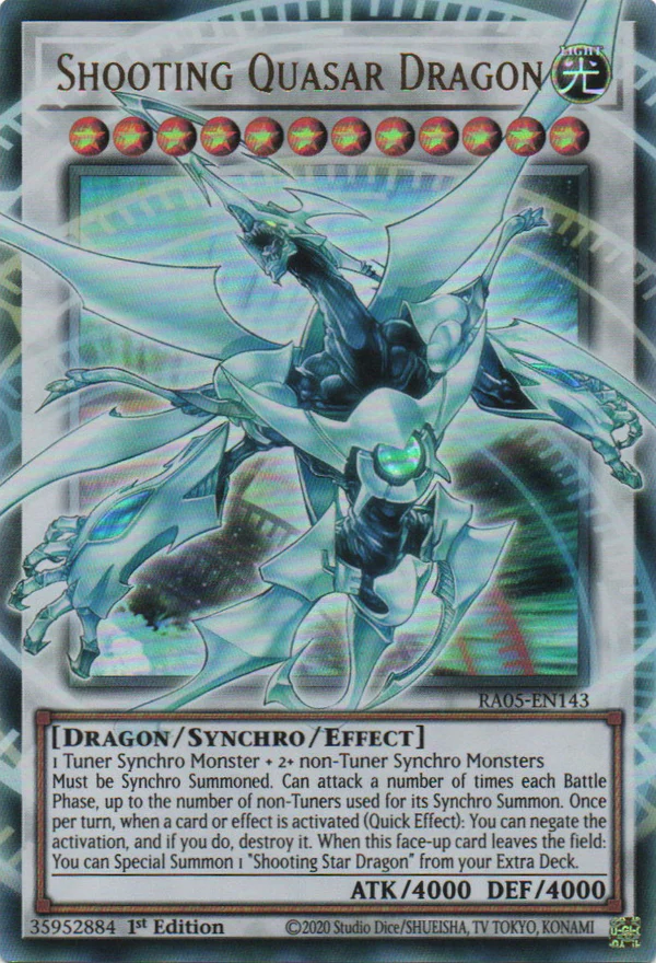 Shooting Quasar Dragon - RA05-EN143 - Ultra Rare - NM