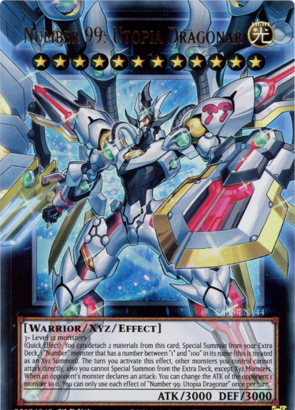 Number 99: Utopia Dragonar - RA05-EN144 - Ultra Rare - NM