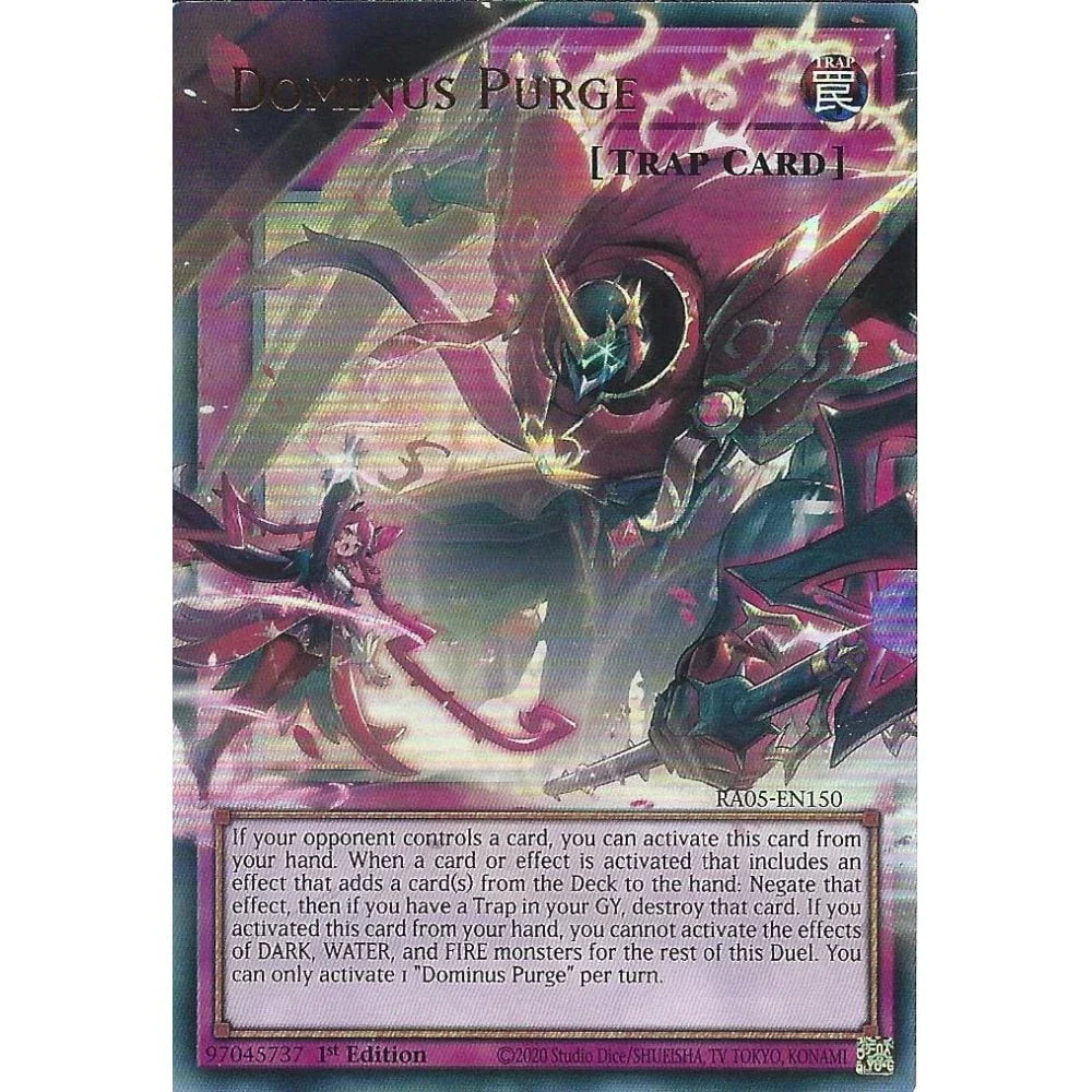 Dominus Purge - RA05-EN150 - Starlight Rare - NM