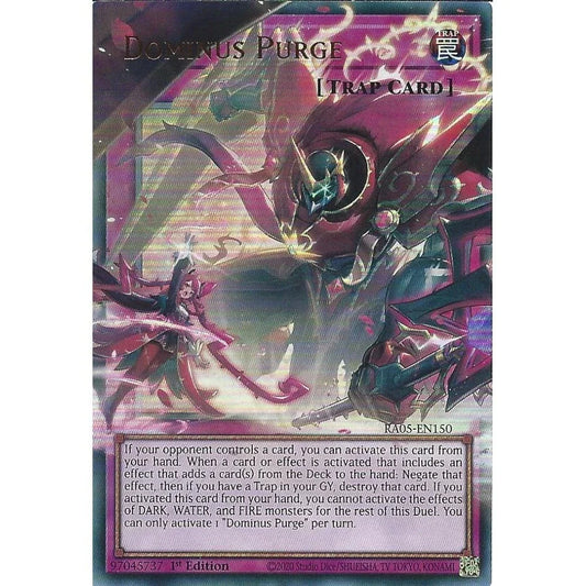Dominus Purge - RA05-EN150 - Starlight Rare - NM